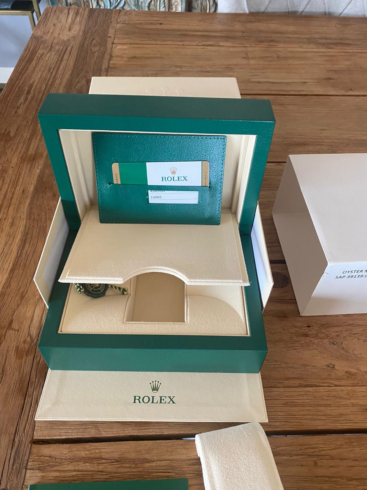 Orijinal Rolex İç Kutu ve Garanti Kılıfı